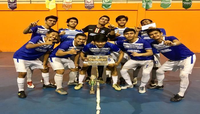 Tim Futsal Persada Bunda Juara  1 Liga Futsal Dekan Cup with Geo 2019 UIR