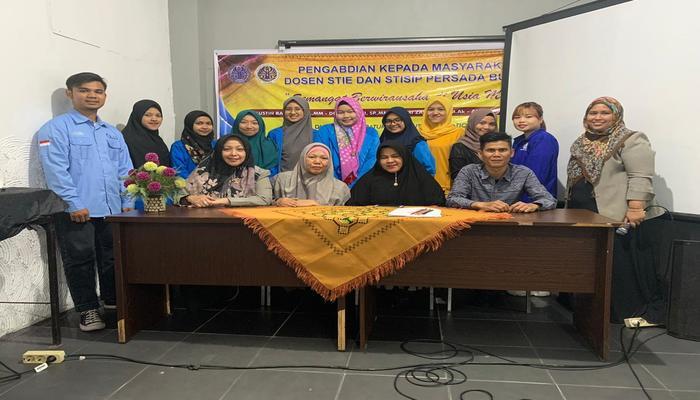 PKM Dosen STIE dan STISIP Persada Bunda : Semangat Berwirausaha di Usia Muda